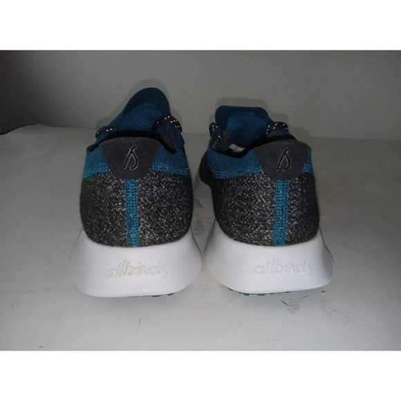 Allbirds Womens Wool Runner Mizzle Blue/Gray Running Shoes Size 9 - Picture 10 of 12